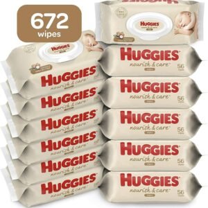 Huggies wipes and Diaper