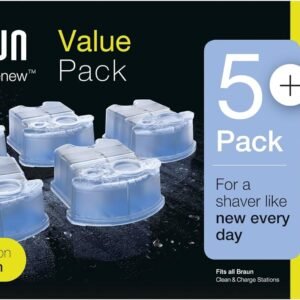Braun CCR5+1 Clean & Renew Cleaning Cartridge