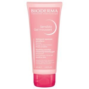Bioderma Sensibio Micellar Cleansing and Makeup Removing Foaming Gel for Sensitive Skin - 3.33 fl.oz.