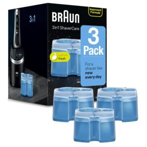Braun Clean Renew Refill Cartridges CCR , Blue