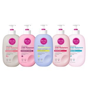 eos Shea Better Body Lotion- Crème de Pistachio, 24-Hour Moisture Skin Care, Lightweight & Non-Greasy, Made with Natural Shea, Vegan, 16 fl oz